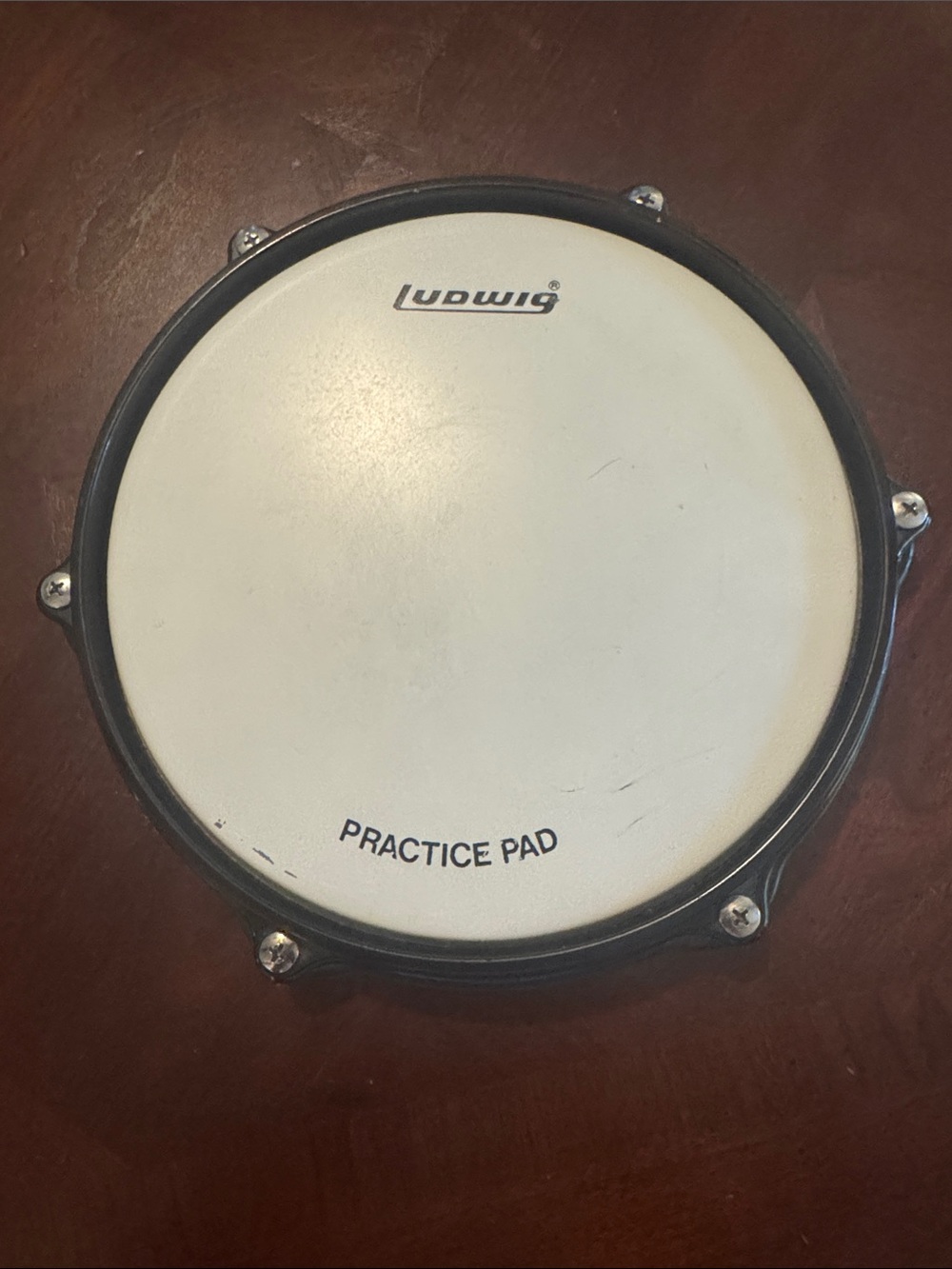 Ludwig Practice Pad - White/Black